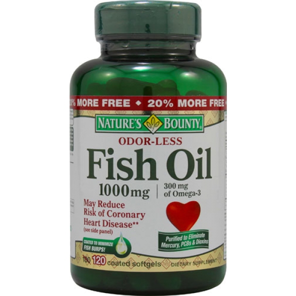 美国自然之宝深海鱼油软胶囊130粒Fish oil